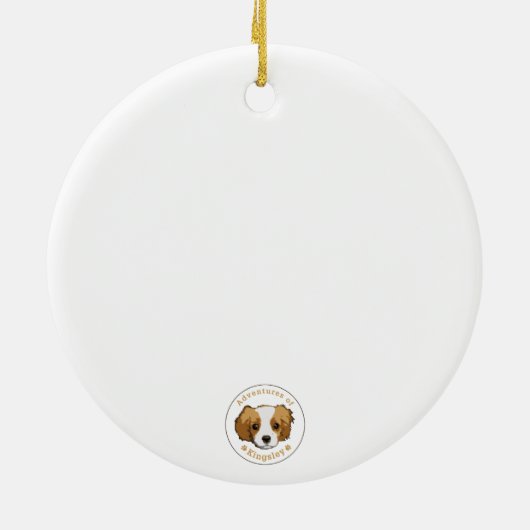 Een zeer Cavalier Ornament (Achterkant)