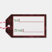 Een zeer COVID Xmas Grappige 2020 toiletpapier boo Cadeaulabel (Achterkant Horizontaal)