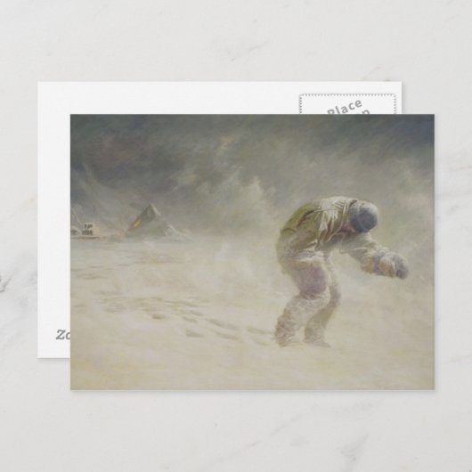 Een zeer dappere heer, 1913 briefkaart (Voorkant / Achterkant)