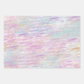 Een zeer eenhoorn Sparkle Glitter Goud Roze Kerstm Inpakpapier Vel (Voorkant 2)