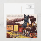 "Een zeer ernstige wending" Briefkaart (Voorkant / Achterkant)