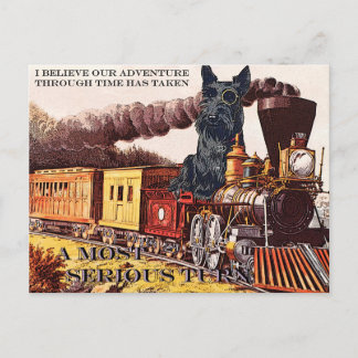 "Een zeer ernstige wending" Briefkaart