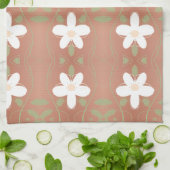 Een zeer Fancy theedoek met honingbruinen (Gevouwen)