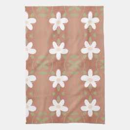 Een zeer Fancy theedoek met honingbruinen