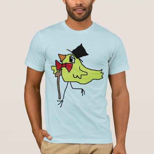 Een zeer Fancy vogel T-shirt (Voorkant)