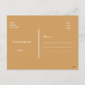 EEN ZEER GECOFFEÏNEERD KERSTSEIZOEN Fotokaart Feestdagenkaart (Achterkant)