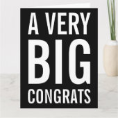 Een zeer groot akkoord kaart (Voorkant)