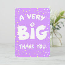 Een zeer grote dank van mij