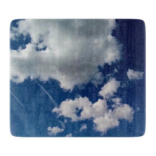 Een zeer grote wolk snijplank (Voorkant)