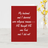 EEN ZEER HILLARIEUZE HAPPY 1ste JUBILEUM GREETING Kaart (Gele Bloem)