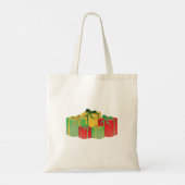 Een zeer kerstboom en cadeaus tote bag (Achterkant)