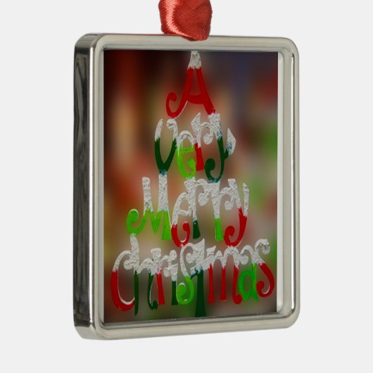 Een zeer Kerstmis ornament (Rechts)