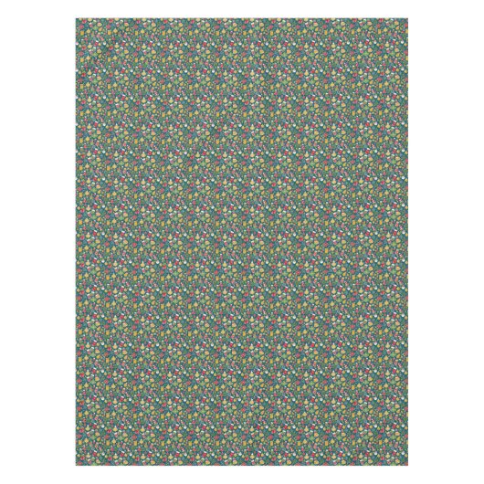 Een zeer kerstpatroon ontwerp tafelkleed (Voorkant)