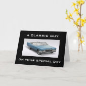 EEN ZEER ***KLASSIEKE *** JONGEN OP UW *VERJAARDAG KAART (Gele Bloem)