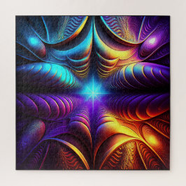 Een zeer kleurrijke Lyapunov fractal Legpuzzel