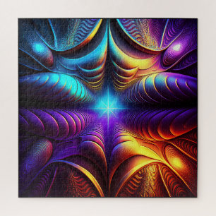 Een zeer kleurrijke Lyapunov fractal Legpuzzel