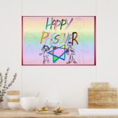 Een zeer kleurrijke Poster (Keuken)