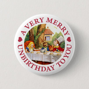 EEN ZEER, MERRY ONBIRTHDAAG VOOR JE! RONDE BUTTON 5,7 CM