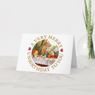 EEN ZEER MERRY UNBIRTHDAY VOOR U! FEESTDAGEN KAART