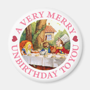 EEN ZEER MERRY UNBIRTHDAY VOOR U! MAGNEET