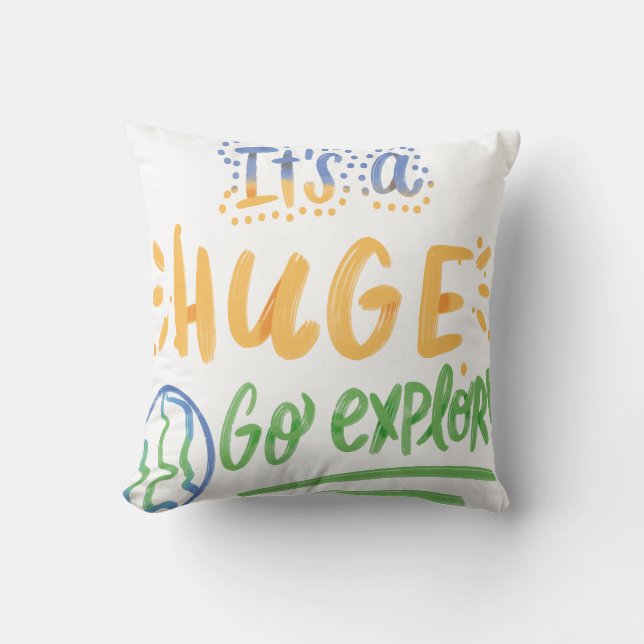 een zeer origineel kussen (Voorkant)