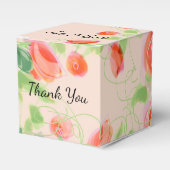 Een zeer prachtige PastelWedding Guest Favor Box Bedankdoosjes (Voorkant Zijde)