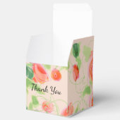 Een zeer prachtige PastelWedding Guest Favor Box Bedankdoosjes (Geopend)