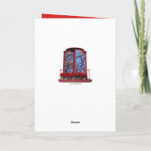 Een zeer prettige ChiPin-kerstkaart Feestdagen Kaart (Achterkant)