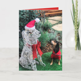 Een zeer prettige ChiPin-kerstkaart Feestdagen Kaart