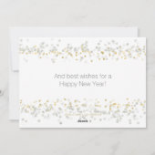 Een zeer prettige kerstfotokaart feestdagenkaart (Achterkant)