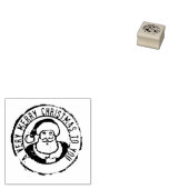 Een zeer prettige kerststempel rubberstempel (Gestempeld)