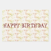 Een zeer prettige papierkaartset voor het oppakken inpakpapier vel (Voorkant 2)