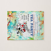 Een zeer prettige uitnodiging voor een verjaardag legpuzzel (Horizontaal)