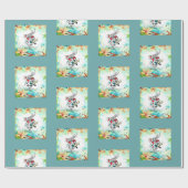 Een zeer prettige verjaardag cadeaupapier (Vlak)