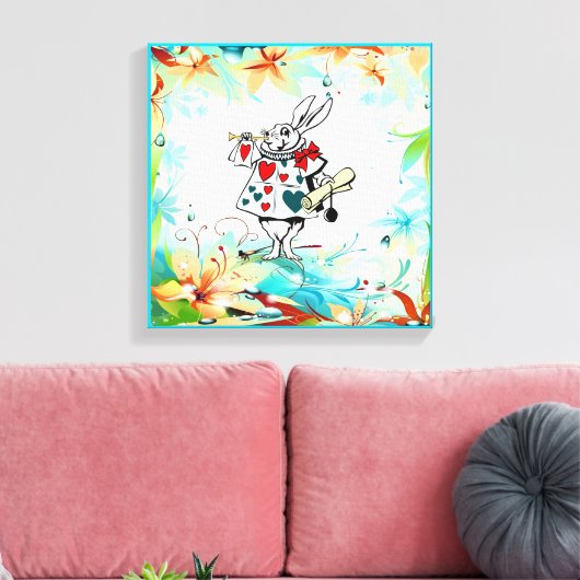 Een zeer prettige verjaardag canvas afdruk (Insitu (Woonkamer))