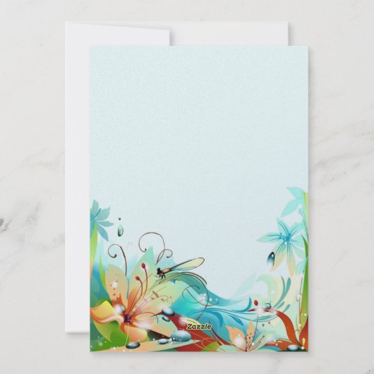 Een zeer prettige verjaardag feestdagenkaart (Achterkant)