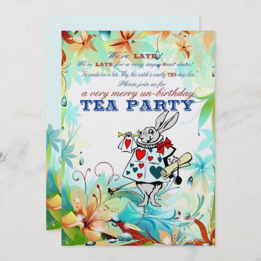 Een zeer prettige verjaardag feestdagenkaart (Voorkant / Achterkant)