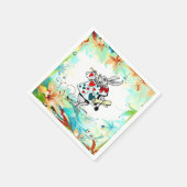 Een zeer prettige verjaardag servetten (Hoek)