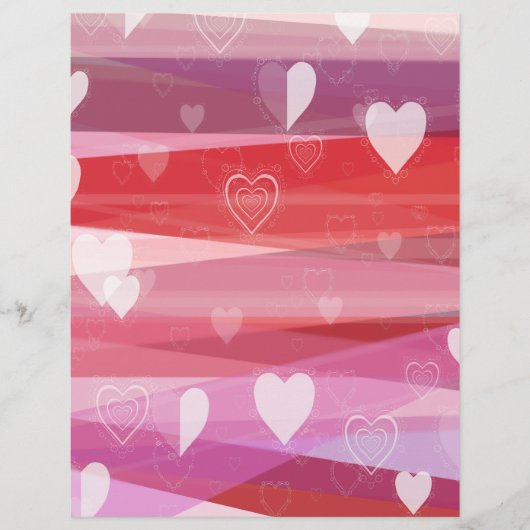 Een zeer roze Valentijn Flyer (Voorkant)