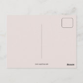 Een zeer slechte doggie, gedicht en tekening briefkaart (Achterkant)