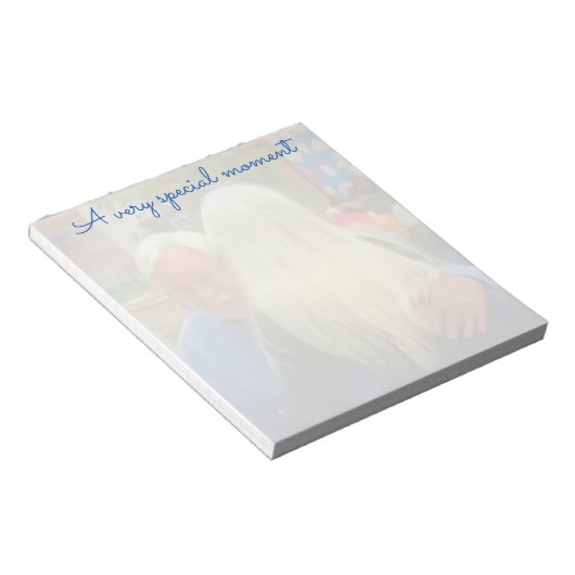 Een zeer speciaal moment - 5,5 x 6 inch Notitieblo Notitieblok (Schuin)