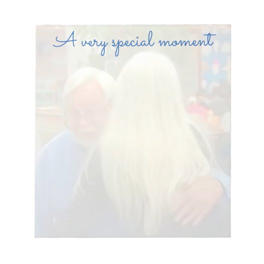 Een zeer speciaal moment - 5,5 x 6 inch Notitieblo Notitieblok (Voorkant)