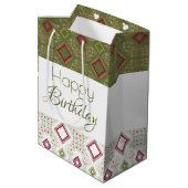 Een zeer speciale gelegenheid voor moderne cadeaut medium cadeauzakje (Achterkant Gekanteld)