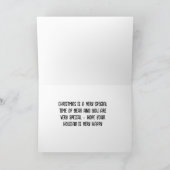 EEN "ZEER SPECIALE HOLIDAY" IS DE WENS VOOR "U" KAART (Binnen)