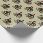 Een zeer trieste zwerver cadeaupapier (Hoek)