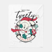 Een zeer TWEETY™-feestdag Fleece Deken (Voorkant)