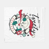 Een zeer TWEETY™-feestdag Fleece Deken (Voorkant (Horizontaal))