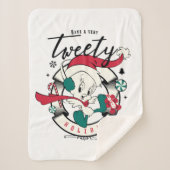 Een zeer TWEETY™-feestdag Sherpa Deken (Voorkant)