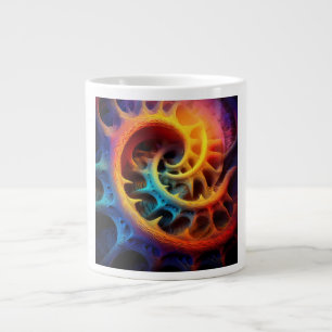 Een zeer verwarde Mandelbrot-set Grote Koffiekop
