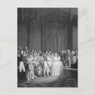 Een zeer Victoriaans huwelijk Briefkaart